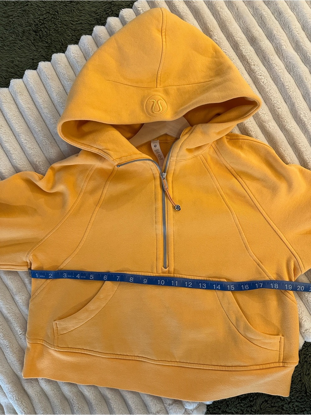 Lululemon Mango Half-Zip Scuba Hoodie - Picture 11 of 12